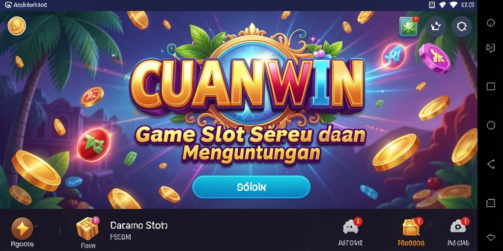 Tampilan gameplay seru dalam permainan Slot CUANWIN.