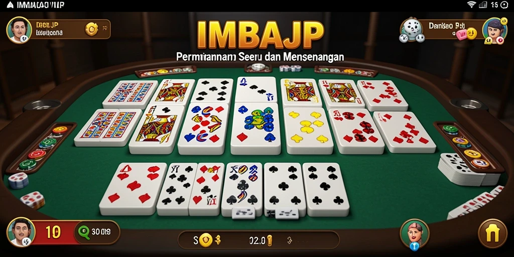 Tampilan gameplay gameplay seru dan menarik dari IMBAJP.