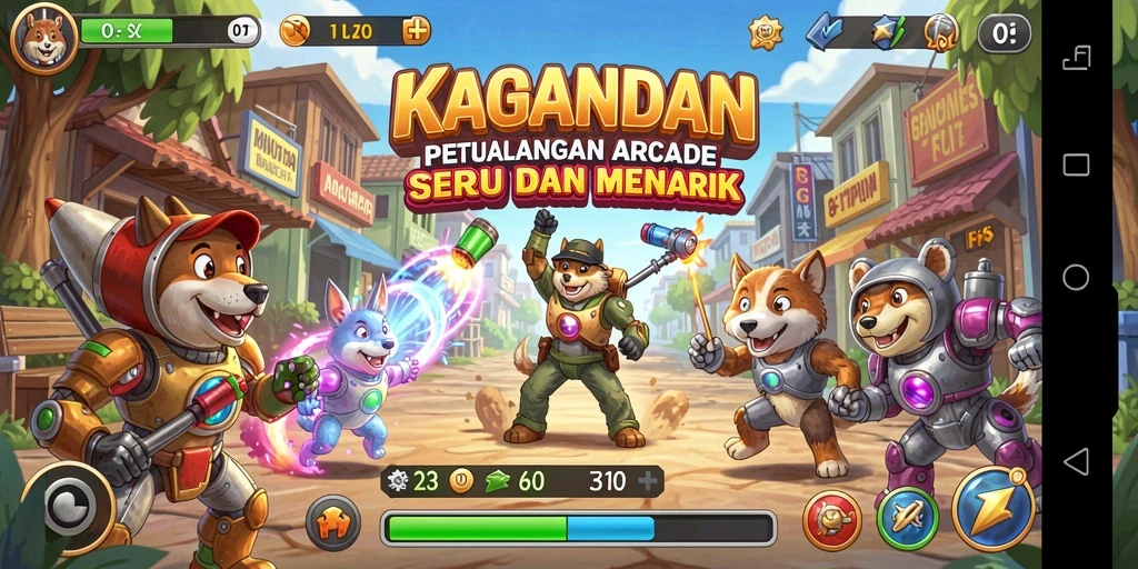 Screenshot KAGANDAN menampilkan gameplay yang seru dan menantang.