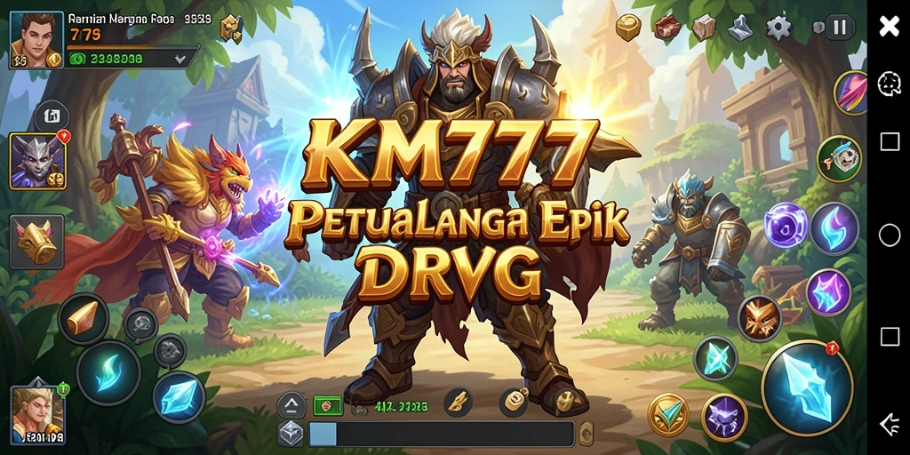 Tampilan gameplay KM777 yang menegangkan dan penuh aksi.