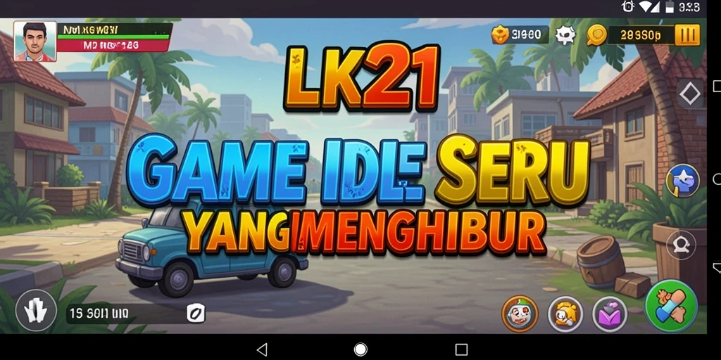 Tampilan gameplay menarik dari LK21 dengan elemen Idle.