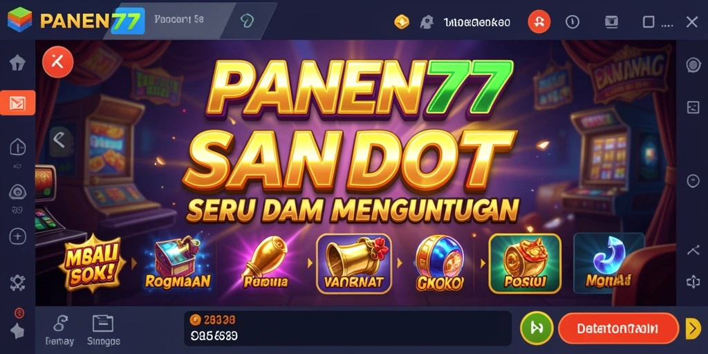 Screenshot gameplay <strong>PANEN77</strong> menampilkan pengalaman Slot yang menegangkan dan penuh warna.