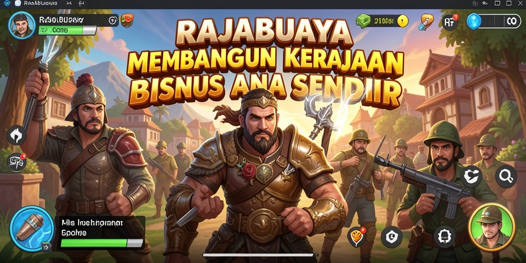 Tampilan menawan dari gameplay RAJABUAYA yang menantang.
