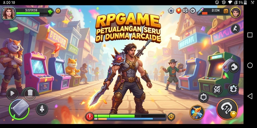 Tampilan gameplay seru dan menantang di RPGAME.