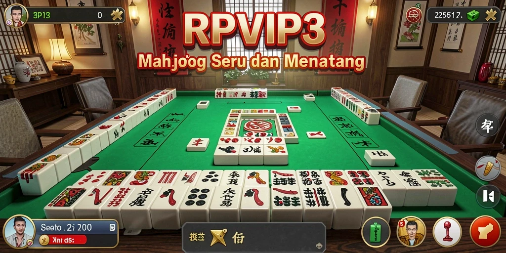 Tampilan gameplay RPVIP3 yang menantang dan menarik.
