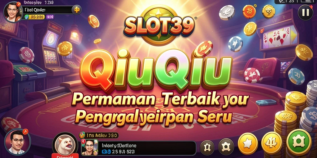 Tampilan utama gameplay QiuQiu di SLOT39 yang seru.