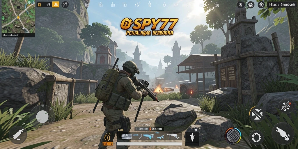 Gameplay mendebarkan dan luas di SPY77 yang mengajak eksplorasi.