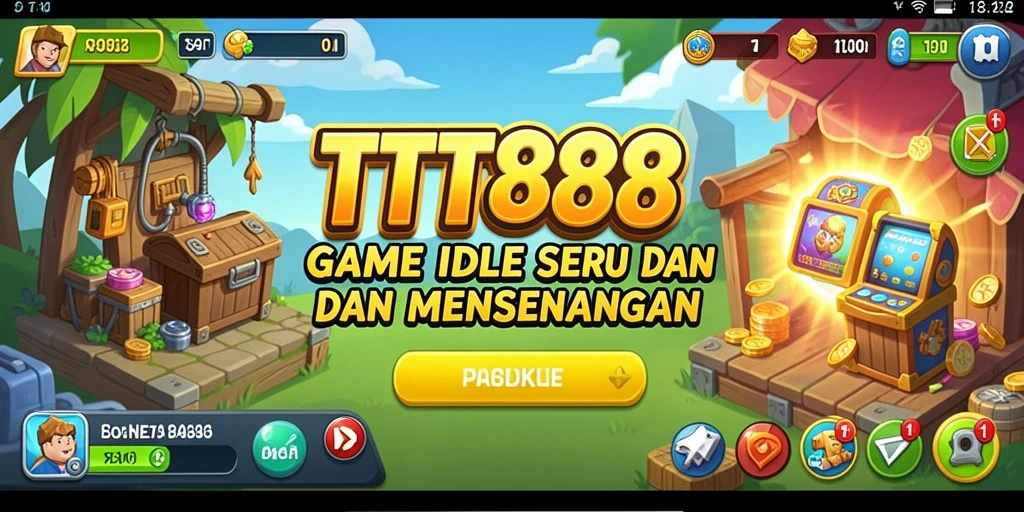 Screenshot utama TTT888 menunjukkan gameplay seru dan interaktif.